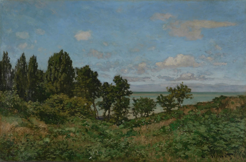 Paisagem costeira - Claude Monet