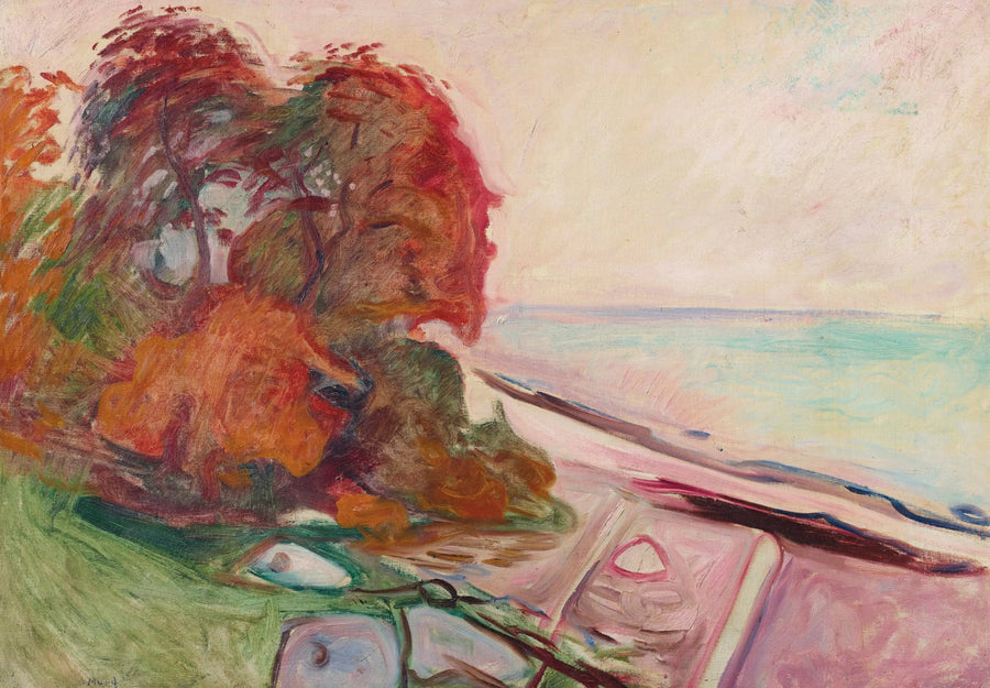 Paisagem costeira - Edvard Munch