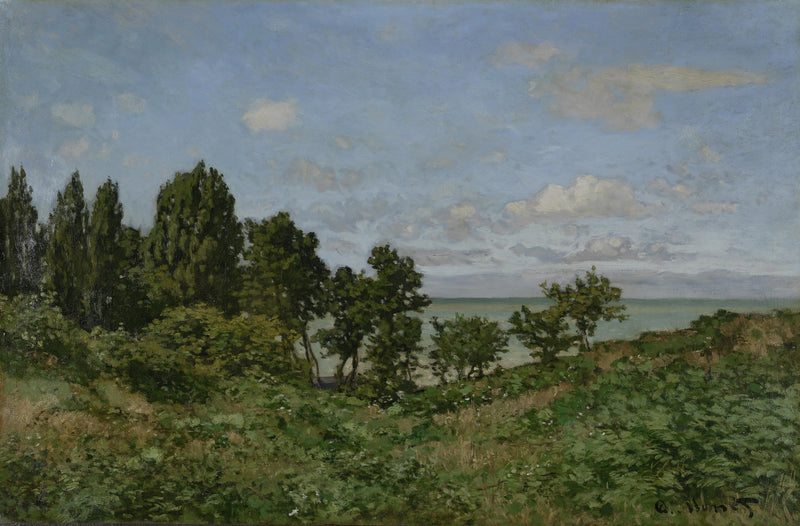 Paisagem costeira W23 - Claude Monet