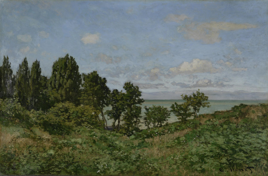 Paisagem costeira W23 - Claude Monet
