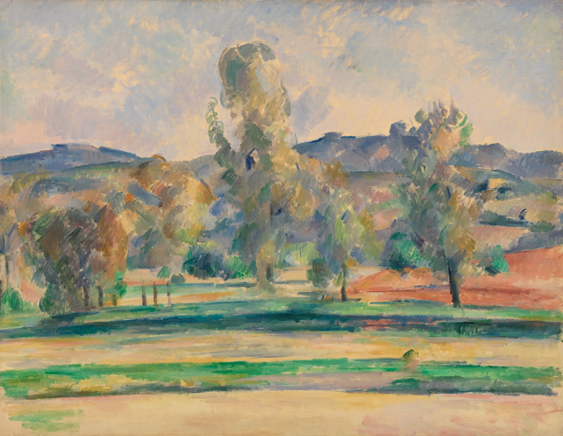 Paisagem de outono - Paul Cézanne