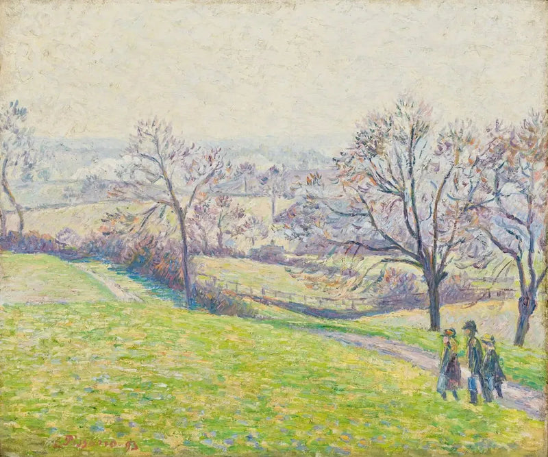 Paisagem de Epping - Camille Pissarro