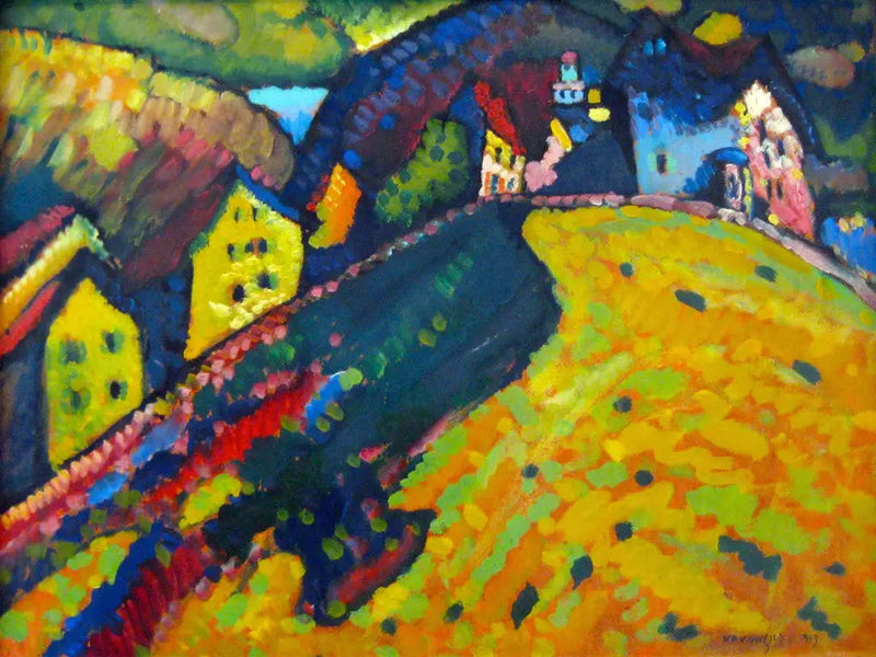 Paisagem de verão - Vassily Kandinsky