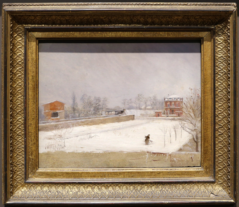 Paisagem de inverno - Giuseppe De Nittis