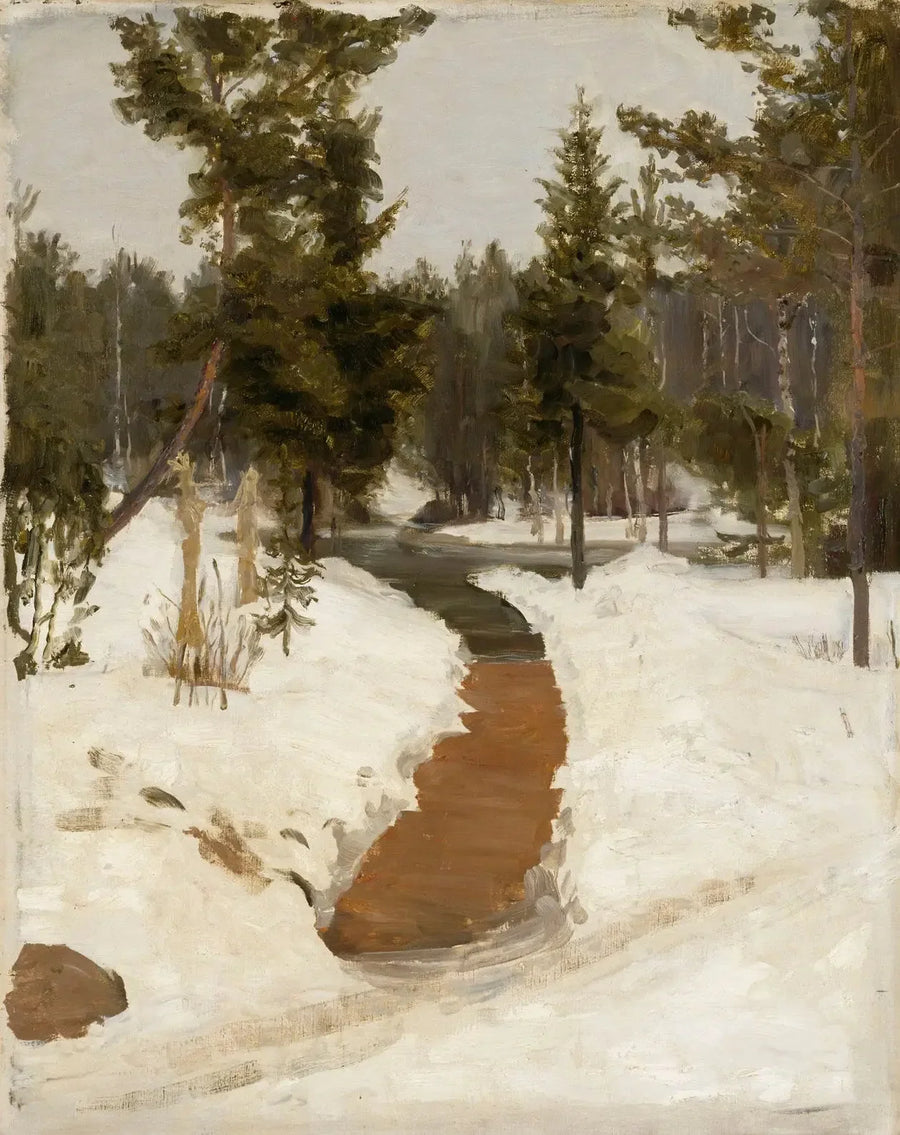 Paisagem de inverno - Ilya Repin