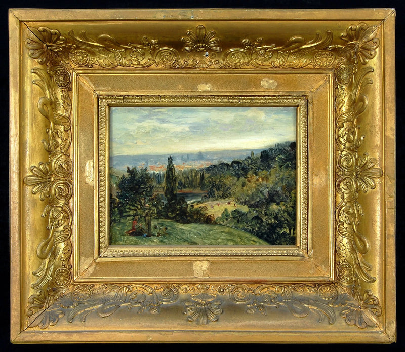 Paisagem nos arredores de Paris - Ary Scheffer