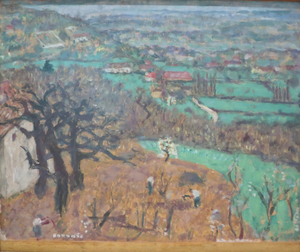 Reproduction du tableau « Paysage dauphinois - Pierre Bonnard » par Alpha Reproduction en peinture à l’huile