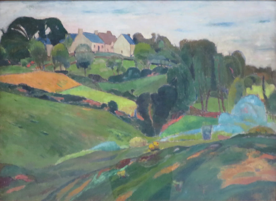 Paisagem da Bretanha - Émile Bernard
