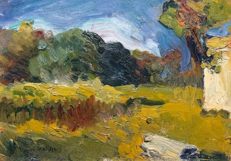 Paisagem da Córsega - Henri Matisse