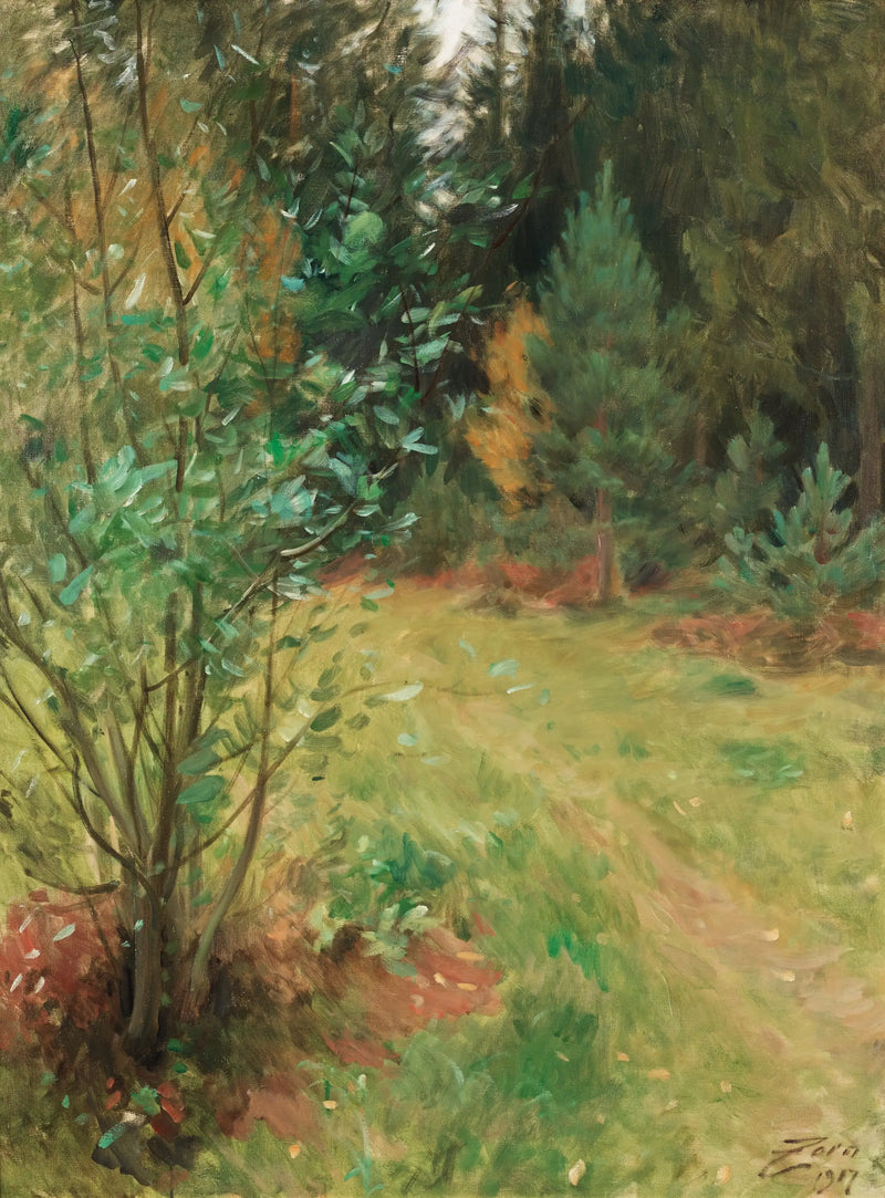 Paisagem de Gopsmor - Anders Zorn