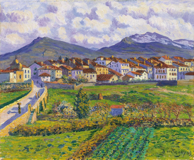Paisagem de Hernani - Darío de Regoyos
