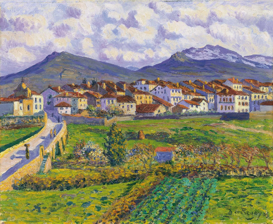 Paisagem de Hernani - Darío de Regoyos