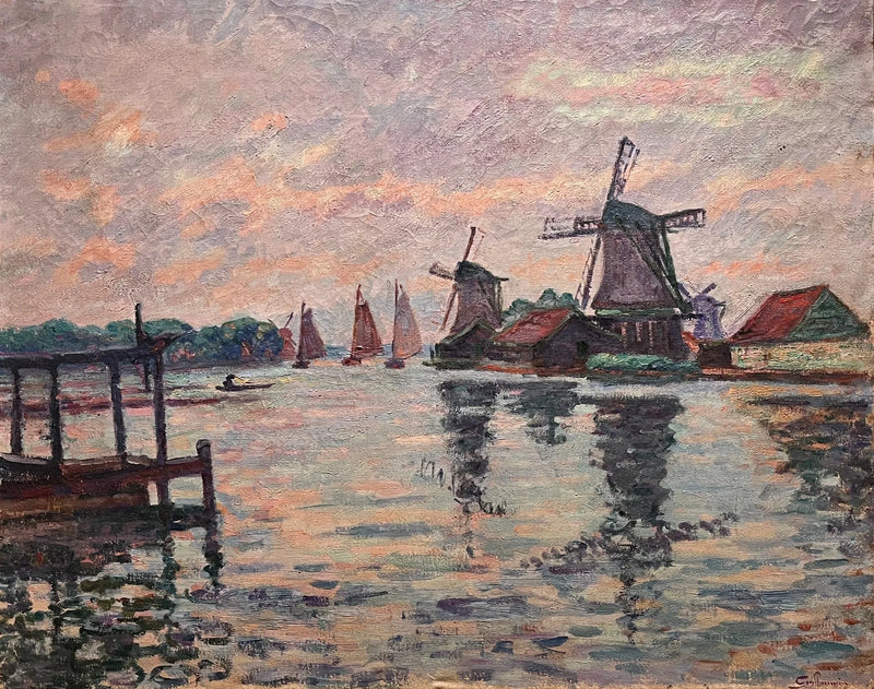 Paisagem da Holanda - Armand Guillaumin
