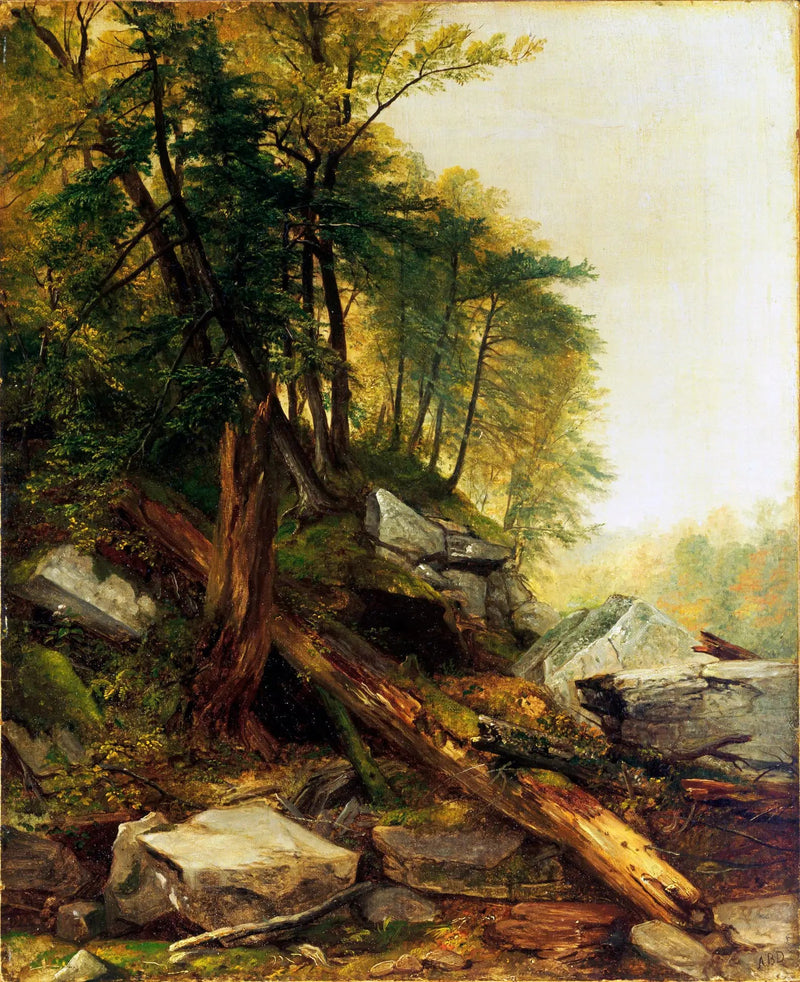 Paisagem de Kaaterskill - Asher Brown Durand