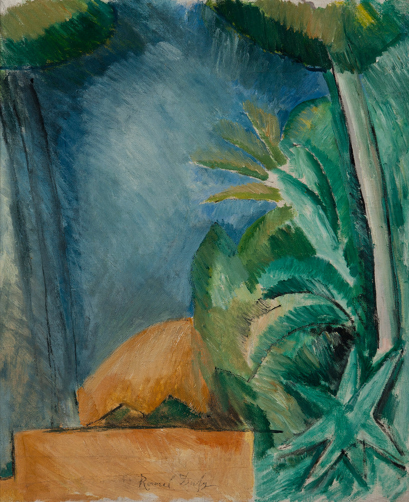 Paysage de l'Estaque - Raoul Dufy image 1 copie de tableau peinte à la main