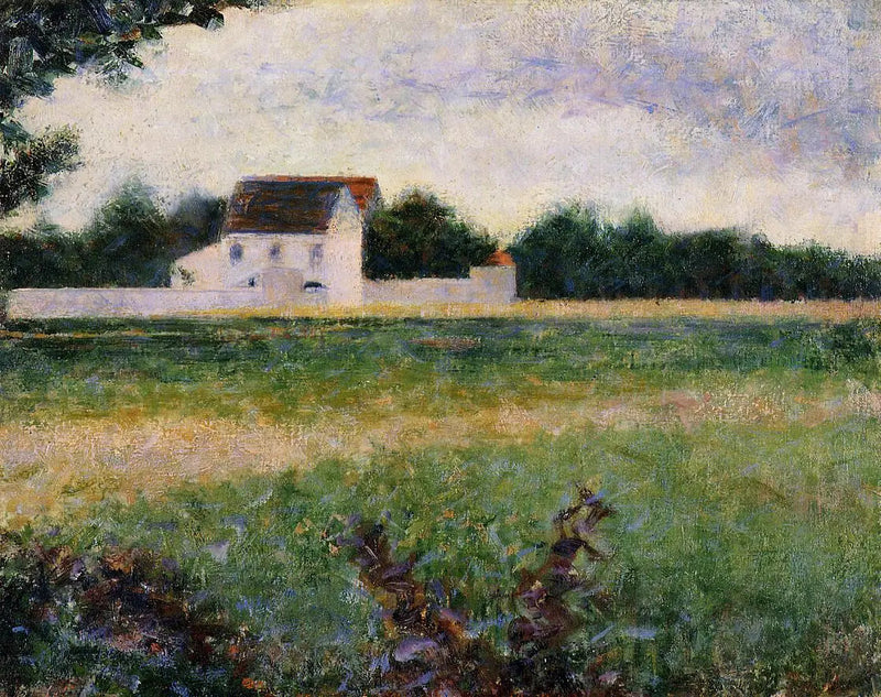 Paisagem da Ilha de França - Georges Seurat