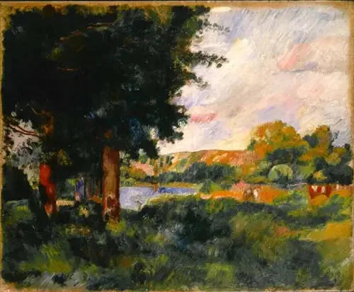 Paisagem da Ilha de França - Pierre-Auguste Renoir