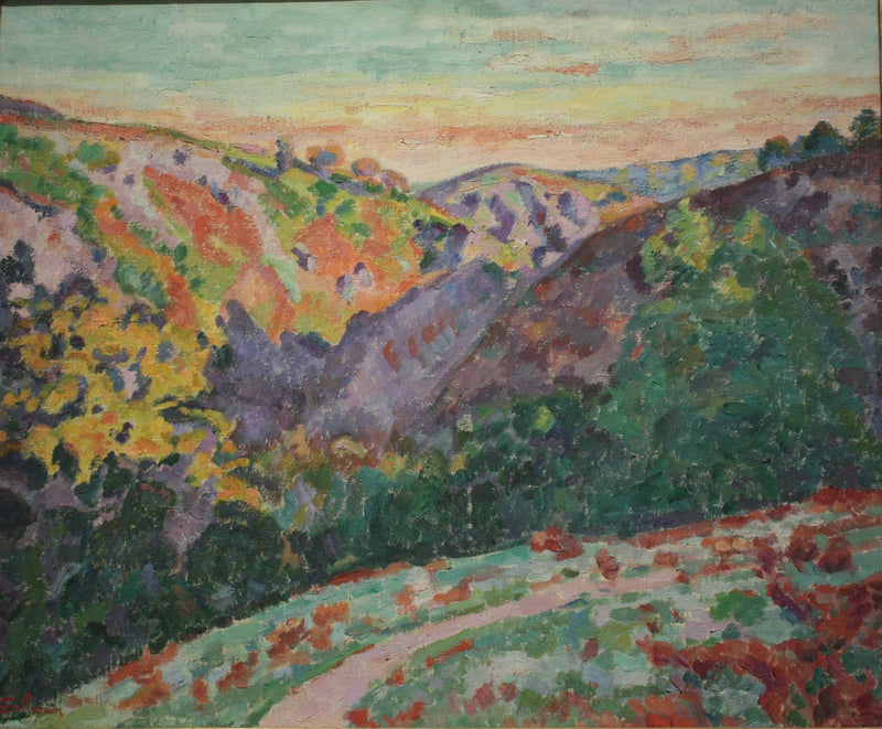 Paisagem da Creuse - Armand Guillaumin