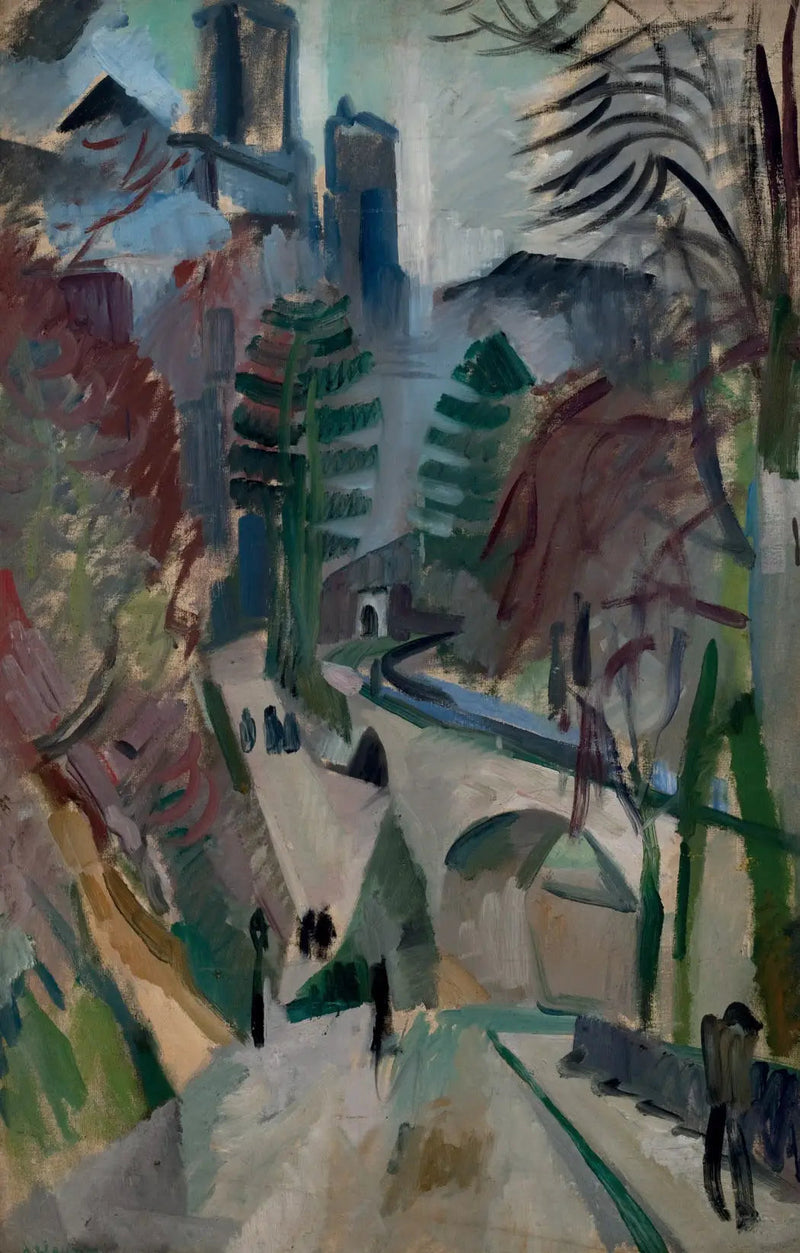 Paisagem de Laon - Robert Delaunay