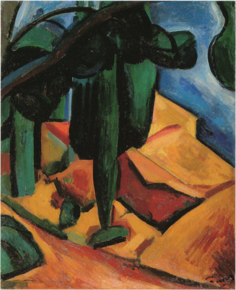 Paisagem de Martigues - André Derain