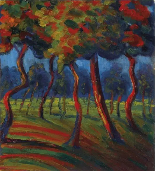 Paisagem de Milão (Boccioni) - Umberto Boccioni