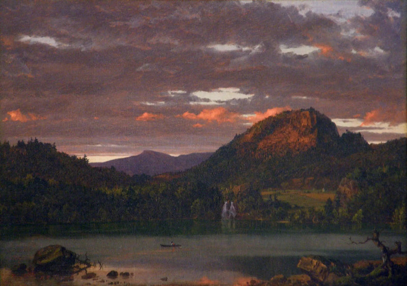 Paisagem de Montanha - Frederic Edwin Church