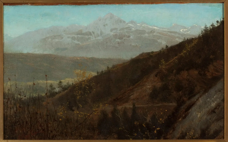 Paisagem de montanha - Lawrence Alma-Tadema