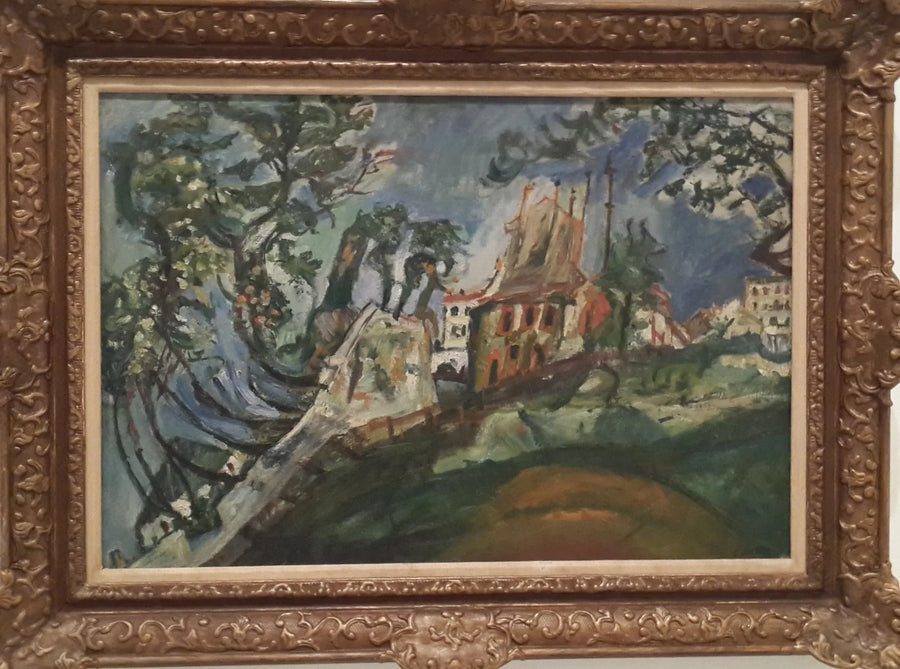 Paisagem de Montmartre - Chaim Soutine