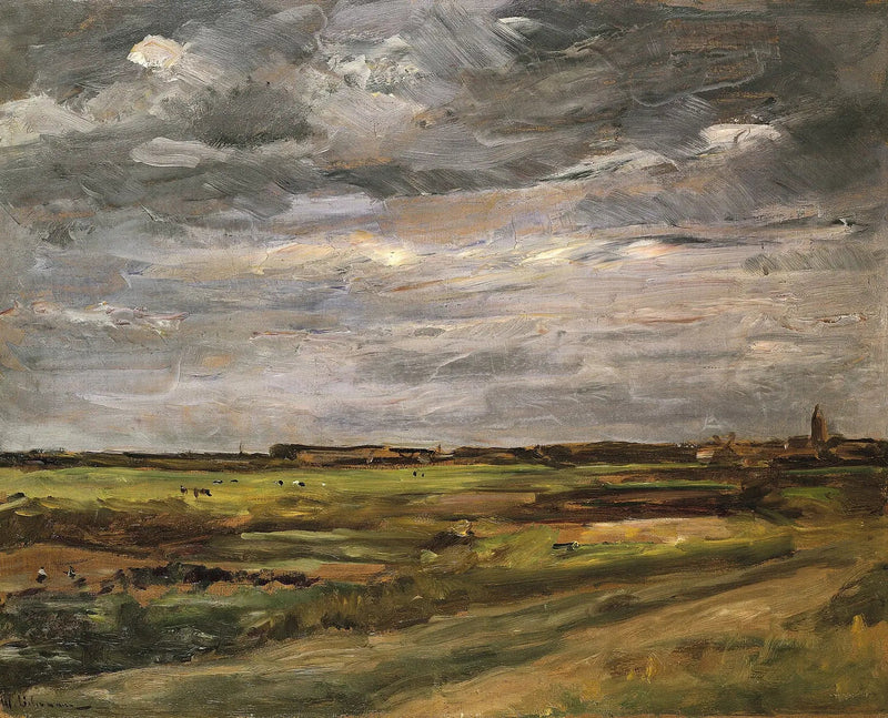 Paisagem de Noordwijk - Max Liebermann
