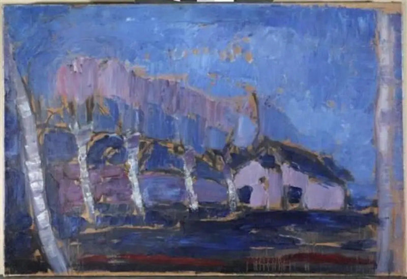 Paisagem Noturna II - Piet Mondrian