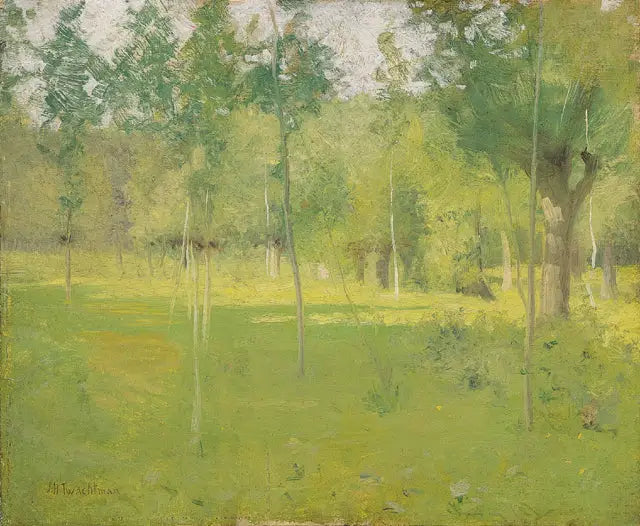 Paisagem de Primavera - John Henry Twachtman