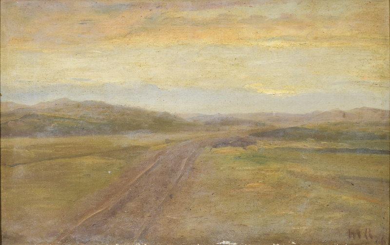Paysage derrière les dunes. - Michael Peter Ancher