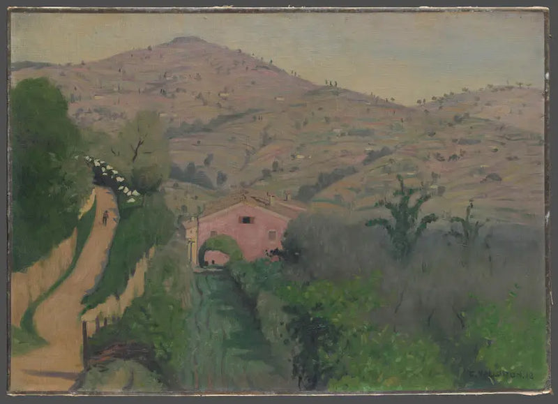 Paisagem dos arredores de Perugia - Félix Vallotton