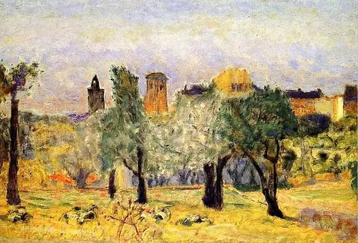 Paisagem do Cannet - Pierre Bonnard