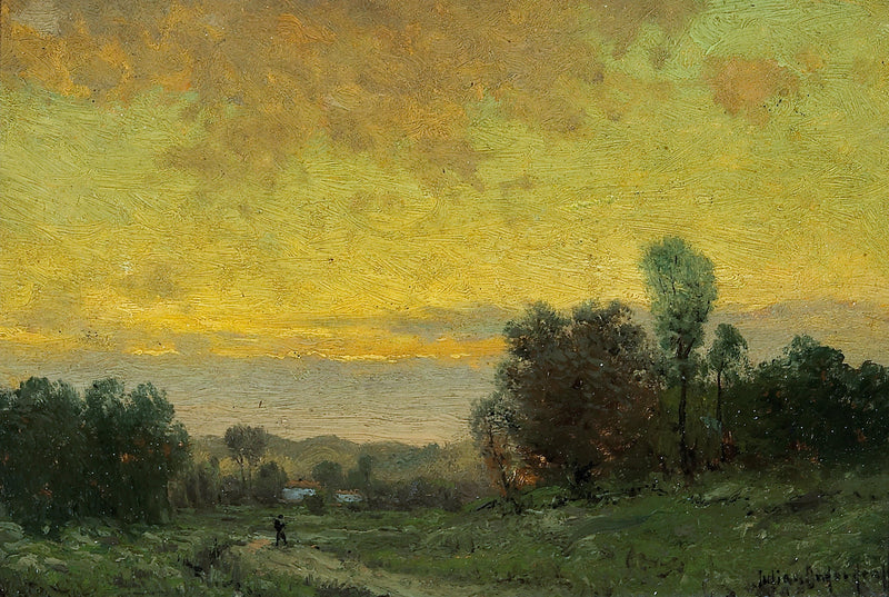 Paisagem do pôr do sol - Julian Onderdonk