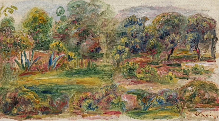 Paisagem do Sul - Pierre-Auguste Renoir