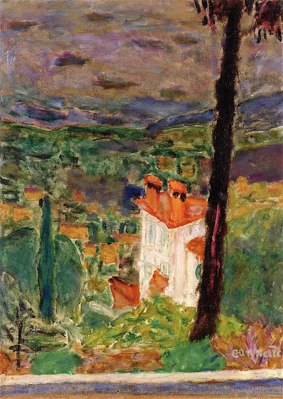 Paisagem do sul - Pierre Bonnard