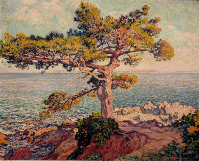 Paisagem do Sul - Théodore van Rysselberghe