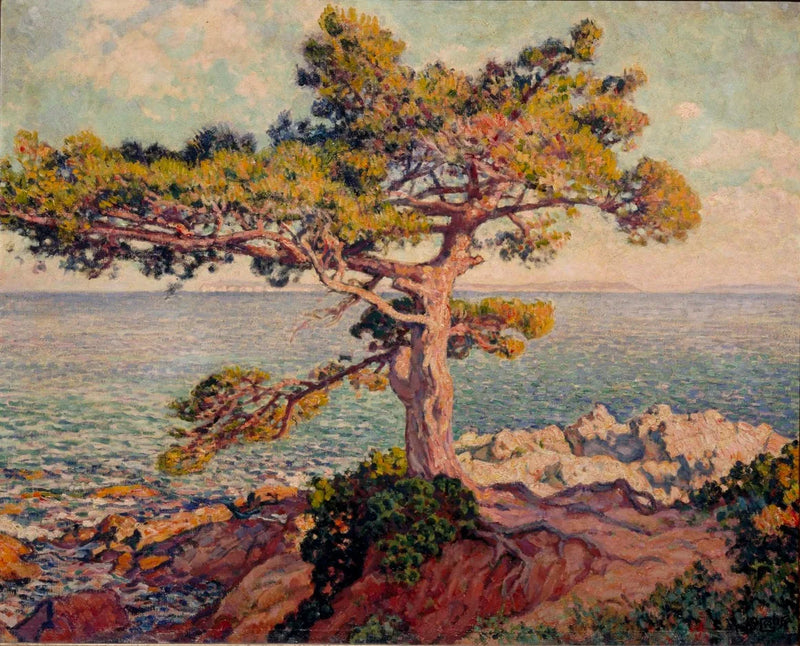 Paisagem do Sul - Théodore van Rysselberghe