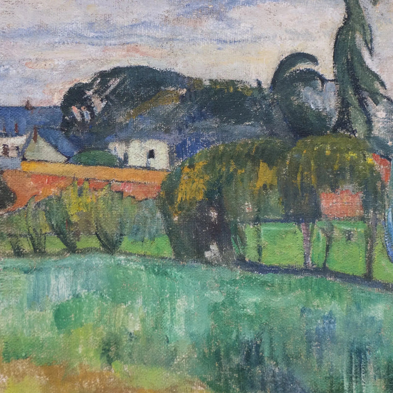 Paisagem do Pouldu - Paul Gauguin