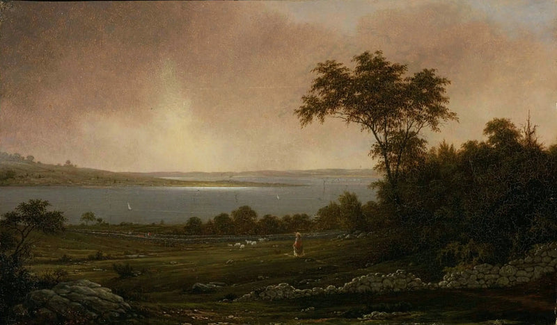 Paisagem de Rhode Island - Martin Johnson Heade