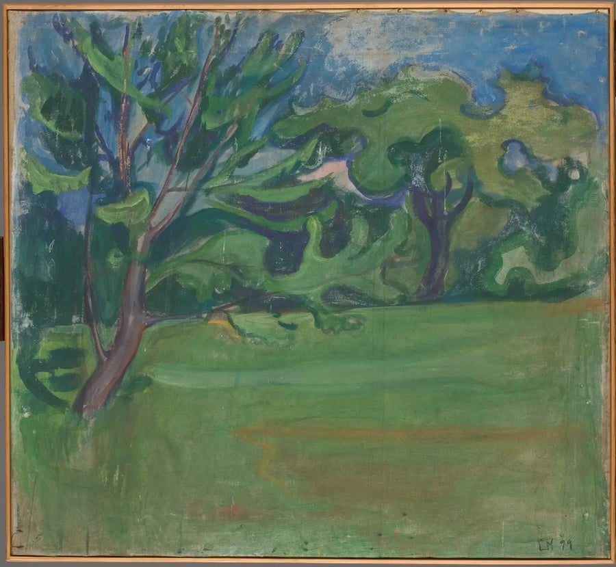 Paisagem - Edvard Munch