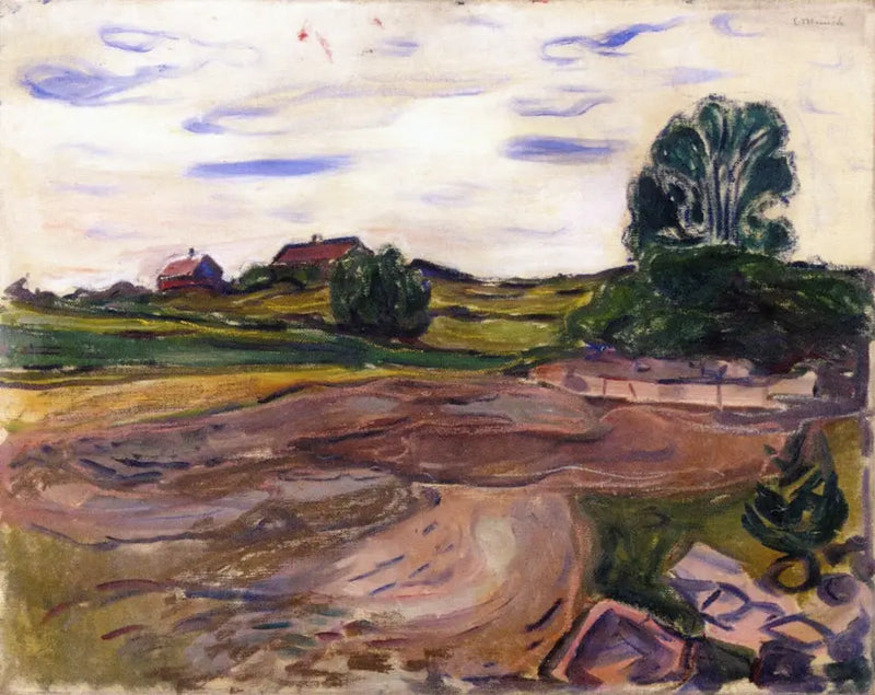 Paisagem - Edvard Munch