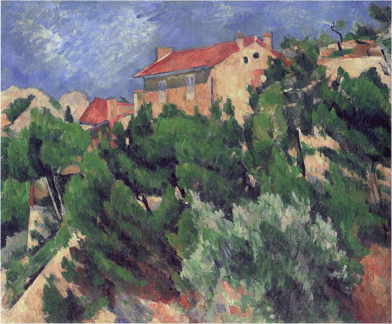 Paisagem na Provença - Paul Cézanne