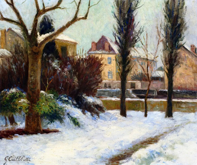 Paisagem Nevada - Gustave Caillebotte