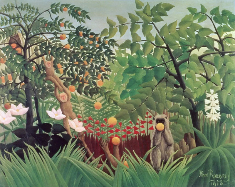 Paisagem exótica - Henri Rousseau