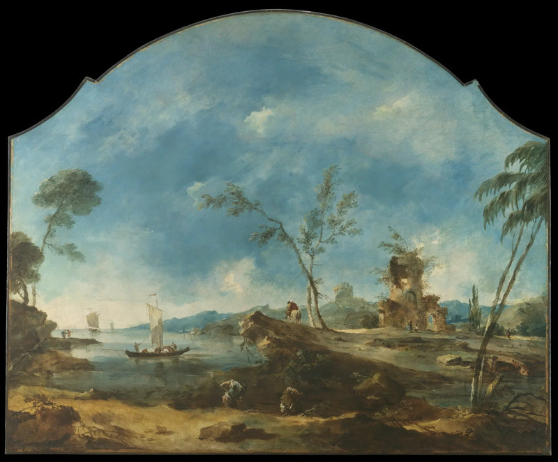 Paisagem Fantástica - Francesco Guardi