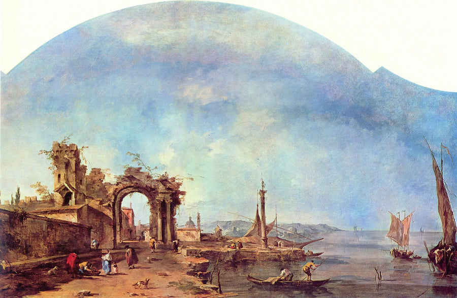 Paisagem Fantástica - Francesco Guardi