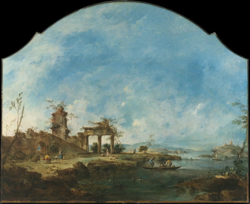 Paisagem Fantástica - Francesco Guardi