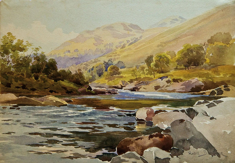 Paisagem fluvial - Rosa Bonheur